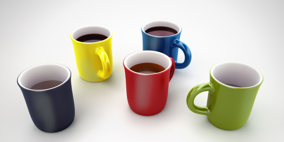 Cup color influences our coffee taste